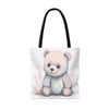 Snuggly Huggly Bear tote