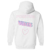 People and the Universe Positive Vibes Heart Hoodie